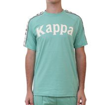 Remera Kappa Hombre Logo Manga Corta Verde