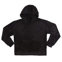 Buzo Dc Effortless Urbano Mujer Negro