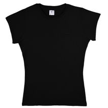 Remera Spt Mujer Love Manga Corta  Negro