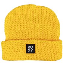 Gorro Roxy Amarillo Folker Beanie De Lana