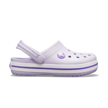 Zuecos Niñas Crocs Crocband Lilas