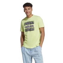 Remera Adidas Hombre Dream Doodle Multi Manga Corta Lima