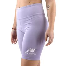 Calzas Biker New Balance Mujer Essentials Stacked Fitted Ws21505