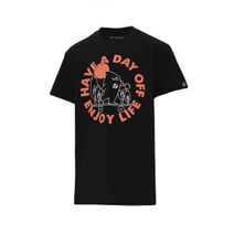 Remera Topper Niños Gtb Mc Manga Corta Negra