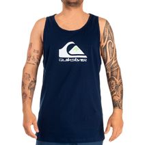 Musculosa Quiksilver Hombre Big Logo Azul
