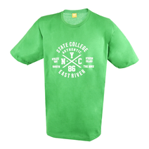 Remera Spt Hombre State Collage Manga Corta Verde