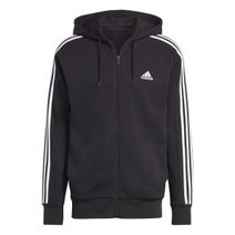Campera Adidas Hombre Essentials Con Capucha Negra
