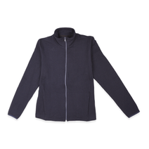 Campera Spt Mujer De Algodon Con Cierre  Marino