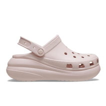 Zuecos Crocs Mujer Classic Crush Beige