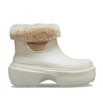 Botas Crocs Mujer Stomp Lined Blanca