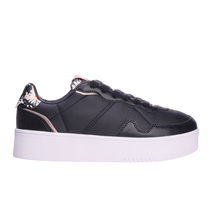 Zapatillas Topper Mujer Print Plataforma Negra