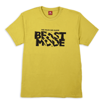 Remera Freekick Hombre Beast Mode Manga Corta Verde
