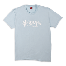 Remera Freekick Hombre Follow Me Manga Corta Celeste