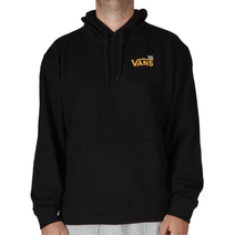 Buzo Con Capucha Vans Hombre Posted Loose Po French Terry Negro
