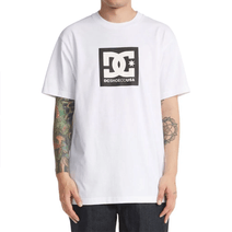 Remera Dc Hombre Square Star Ss Blanca