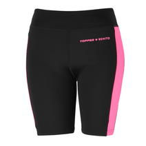 Calza Topper X Benito Mujer Biker Negra