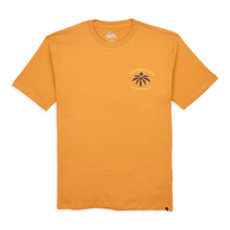 Remera Quiksilver Hombre Solo Arbol Manga Corta Amarilla