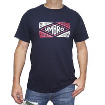 Remera Umbro Hombre Coventry Manga Corta Azul