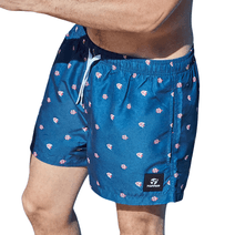 Short De Baño Topper Hombre Super Slim Azul