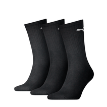 Medias Puma Crew Light Pack X 3 Negras