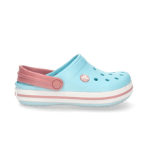 Zuecos Crocs Niñas Crocband Celeste