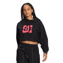 Buzo Canguro Corto Dc Mujer Cropped