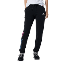 Jogging New Balance Essentials Celebrate Fleece Mujer Negro