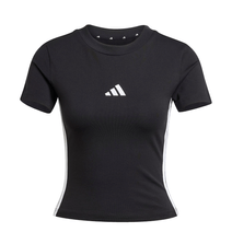 Remera Adidas Mujer Essential 3 Tiras Slim Baby