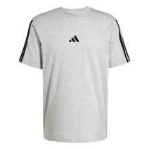 Remera Adidas Hombre Essential 3 Tiras Tejido Jersey